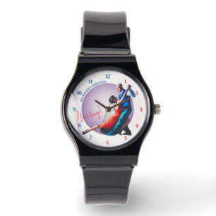 Montre Couple d'art passionné de danse tango argentin