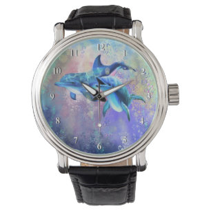Montre Couple dauphin