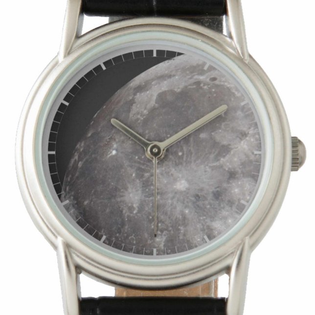 Montre Courbe de la lune Astronomie Image Watch (Créateur téléchargé)