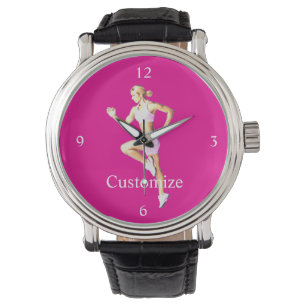 Montre Coureuse féminine en forme Thunder_Cove