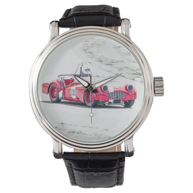 Montre Course automobile vintage (devant)