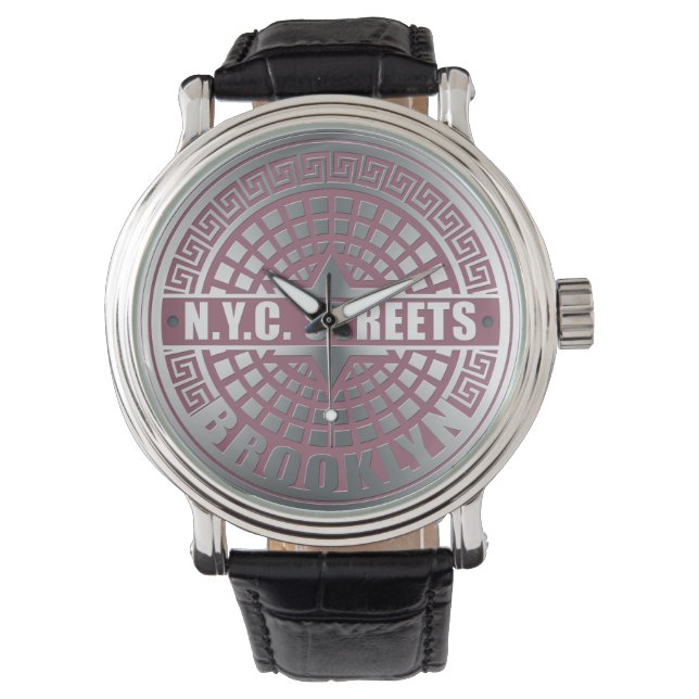 Montre Couvercles de regards Brooklyn (devant)