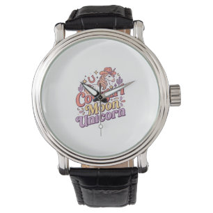 Montre Cowgirl Licorne Lune Licorne Marchandises Fantaisi
