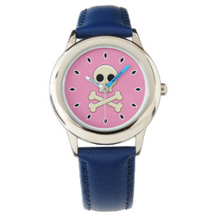 Montre Crâne avec os