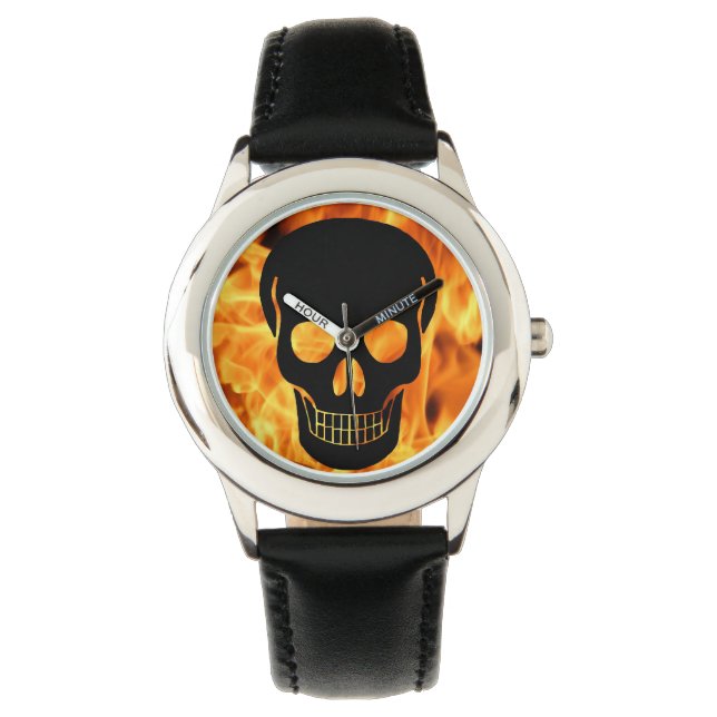 Montre Crâne de feu (devant)