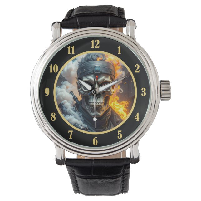 Montre Crâne de la Mort (devant)