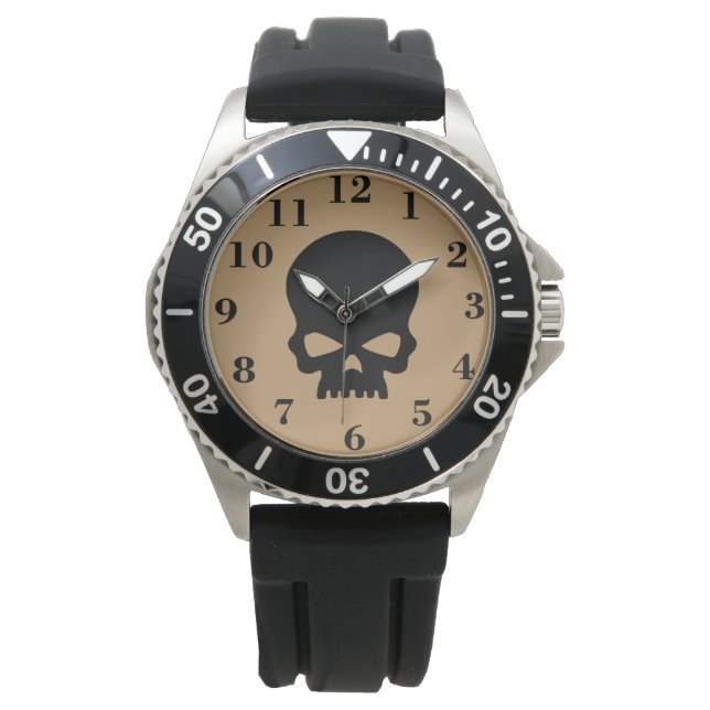 Montre Crâne tactique (devant)