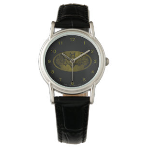 Montre Crânes du symbole de Batman dans le logo de