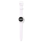 Montre Cravate noir et blanc (Sangle)