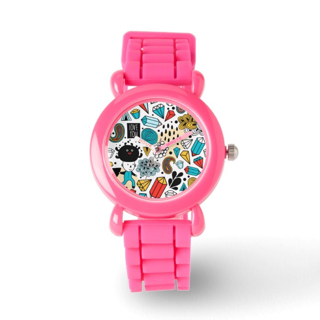 Montre Crazy head (Recto)