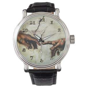 Montre Création d'Adam - mains Michaël Angelo 1475 - 15