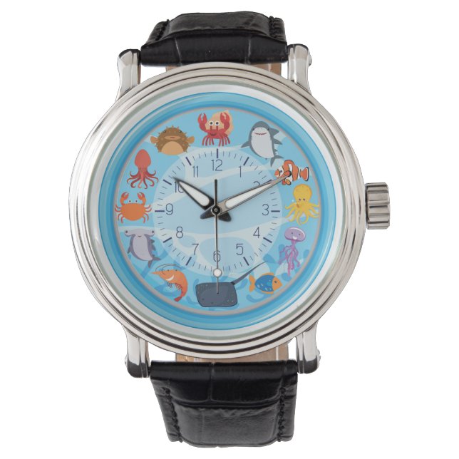 Montre Créature marine amusante (devant)