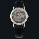 Montre Créez votre propre fiançailles mariage couple<br><div class="desc">Créez votre propre mariage couple, fiançailles gardien photo montre. Vous pouvez ajouter votre propre photo et ajouter des noms et année.</div>