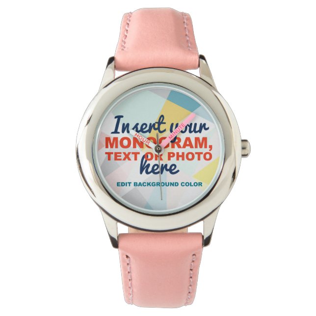 Montre Créez votre propre personnalisation (devant)