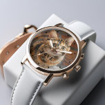 Montre Créez votre propre - Photo pour animaux de compagn<br><div class="desc">Les animaux laissent les empreintes de pattes dans votre coeur. Affichez votre photo d'animal de compagnie préférée avec cette belle montre personnalisée parfaite pour la meilleure maman ou papa d'animal de compagnie du monde.</div>
