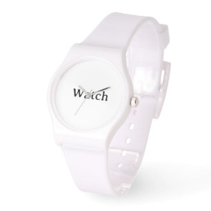 Montre Créez Votre Propre Sangle en Silicone Personnalisé