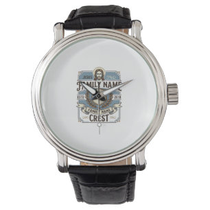 Montre Crête de nom de famille Jésus Crête de nom de fami