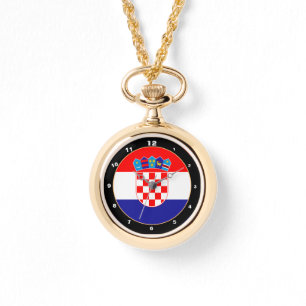 Montre Croatian Flag & Croatia trendy fashion /design