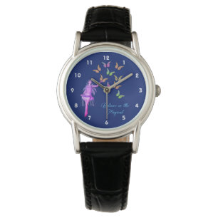Montre Croire les papillons Fairy Inspirational