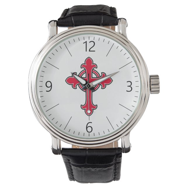 Montre Croix chrétienne (devant)