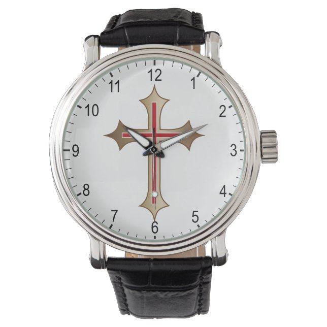 Montre Croix chrétienne (devant)