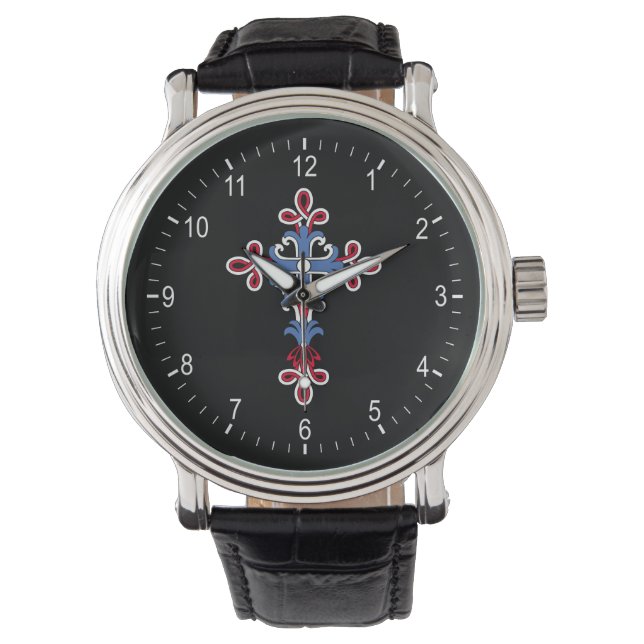 Montre Croix chrétienne (devant)