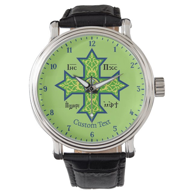 Montre Croix copte (devant)