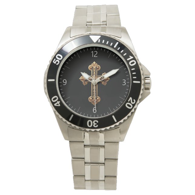 Montre croix orthodoxe (devant)