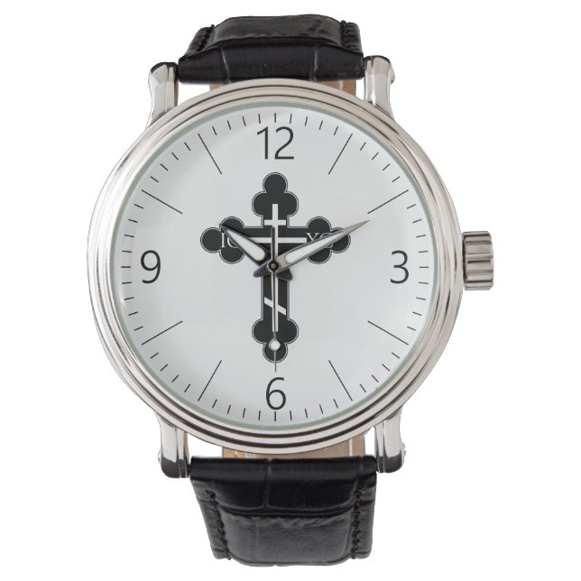 Montre Croix orthodoxe (devant)