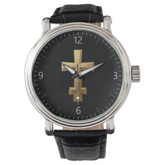 Montre croix orthodoxe