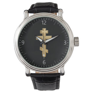 Montre croix orthodoxe