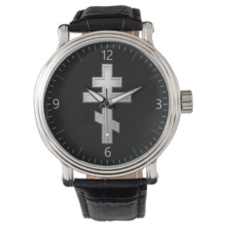 Montre croix orthodoxe