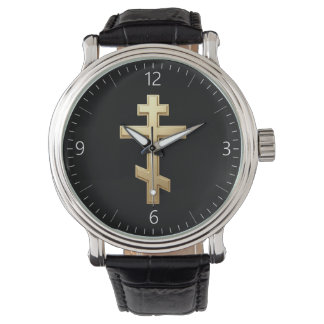 Montre croix orthodoxe