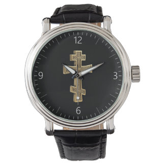 Montre croix orthodoxe
