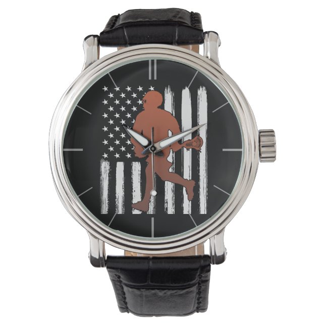 Montre Crosse du drapeau américain (devant)