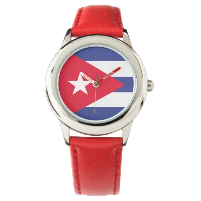 Montre Cuba Flag Emblem (devant)
