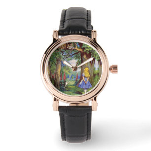 Montre Curieuse Et Curieuse Alice Cheshire Chat