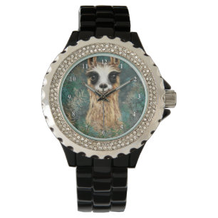 Montre Curieux Llama de bébé - sucré
