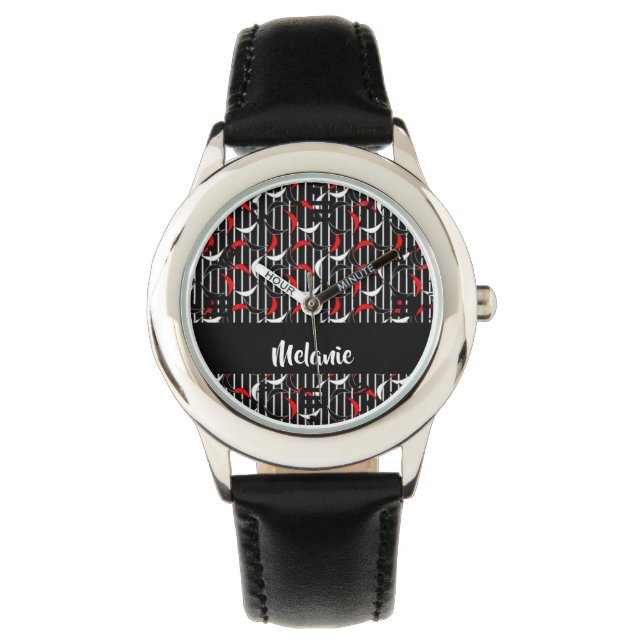 Montre Curve est un striped (devant)