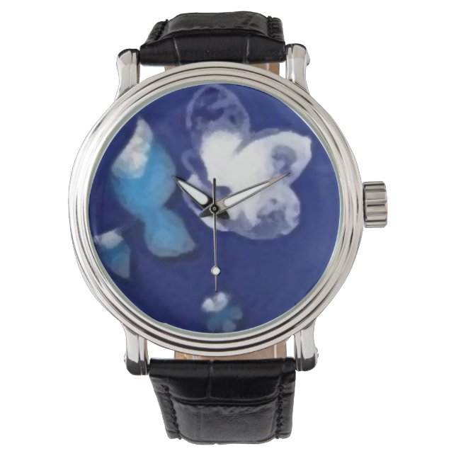 Montre Custom horloge flower (devant)