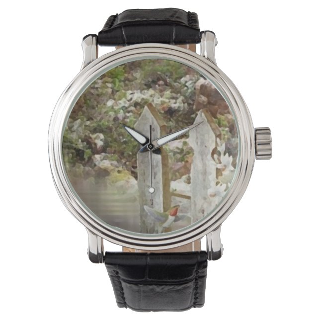 Montre Custom horloge green (devant)