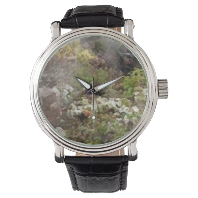 Montre Custom horloge green (devant)