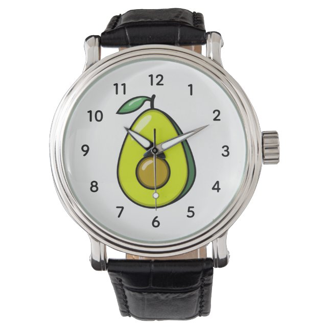 Montre Cute Avocado (devant)