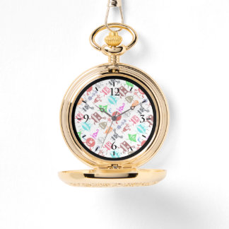 Montre Cute colorful funny monsters patterns