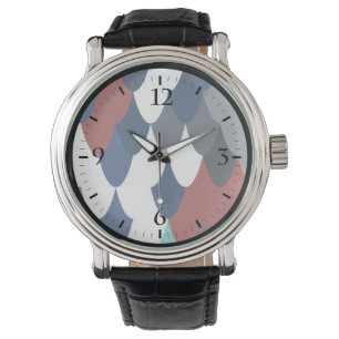 Montre Cute colossale croûte de poisson motif horlogère d