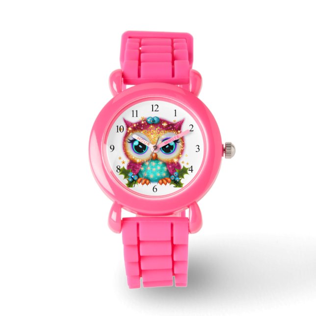 Montre Cute et adorable Kawaii Baby Owl (Recto)