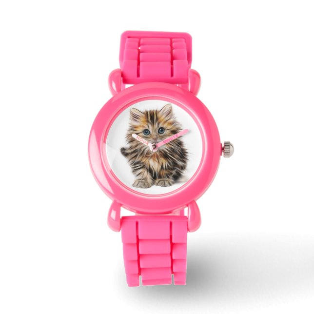 Montre Cute et Fluffy Kitten (Recto)