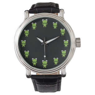 Montre Cute grenouille