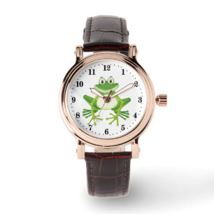 Montre Cute grenouille amoureux animal Watch