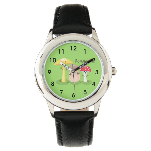 Montre Cute kawaii champignon champignon toadstool (devant)